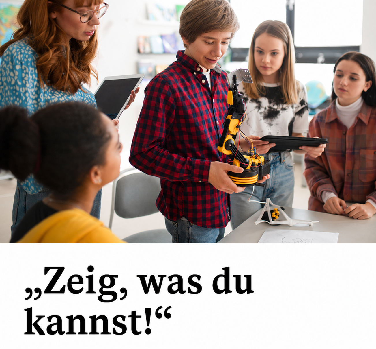 Erstmalig an der LUS: Das Projekt "Zeig was du kannst!"